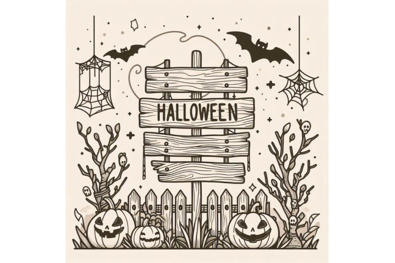 4-halloween-background-with-wooden-sign