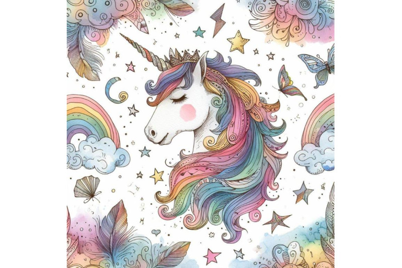 4-unicorn-line-art-for-children