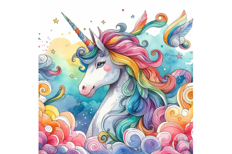 4-unicorn-line-art-for-children