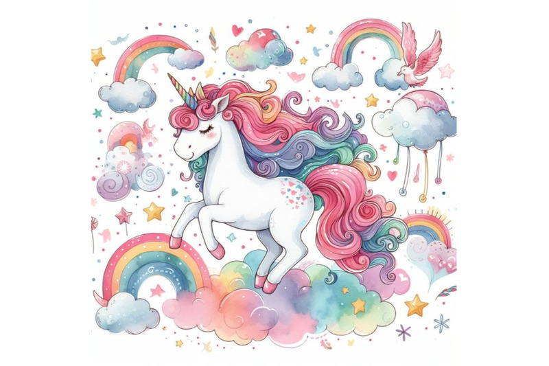 4-unicorn-line-art-for-children