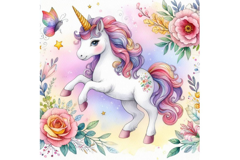 4-unicorn-line-art-for-children