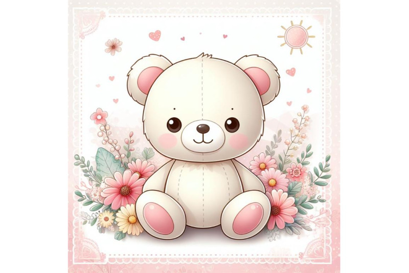 4-teddy-bear-light-color-sitting