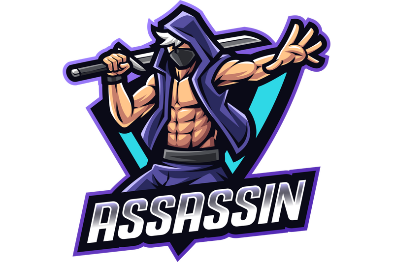 assassin-esport-mascot-logo-design