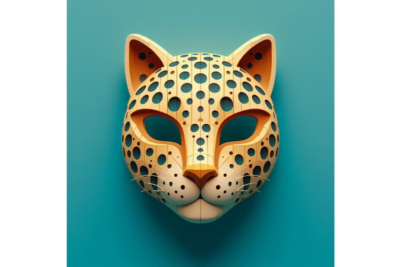 4-spotty-leopard-mask-cutout-animal-mask-for-kids-to-wear