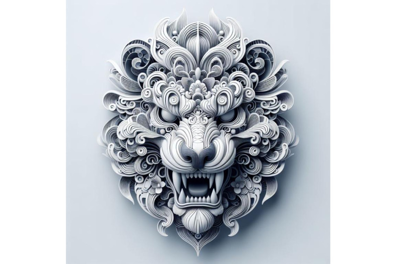 4-animal-tribal-face-lion