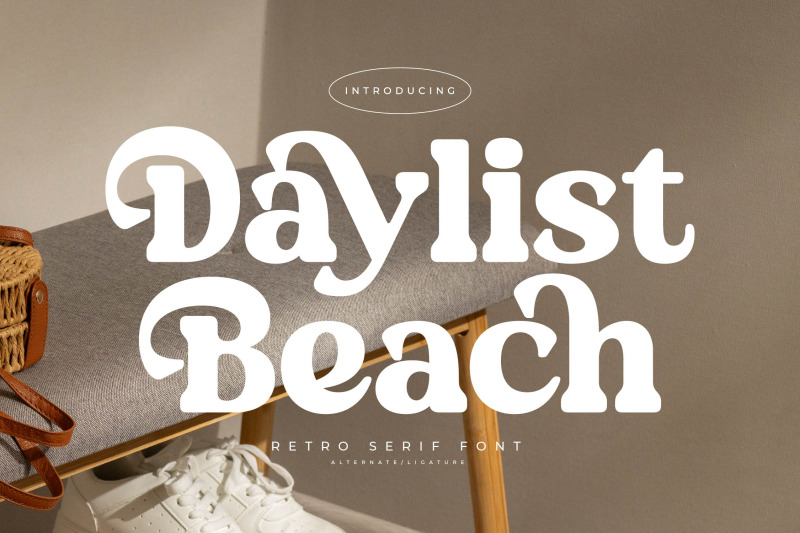 daylist-beach-retro-serif-font