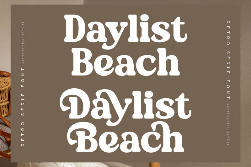 daylist-beach-retro-serif-font