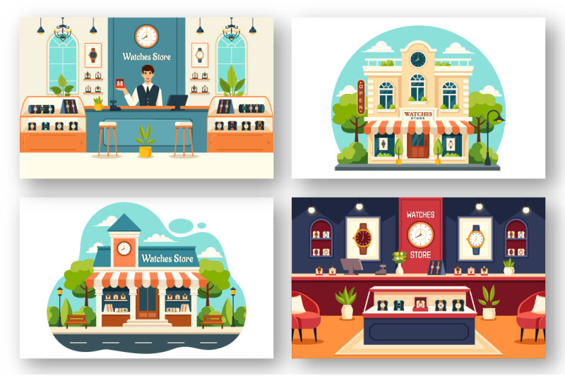 10-watches-store-illustration