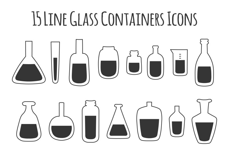 glass-bottle-tube-container-flask-doodles-png-clipart