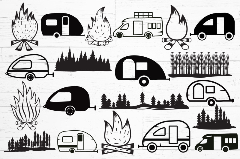 camping-clipart-bundle-20-designs