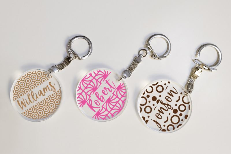 keychain-round-patterns-svg-bundle