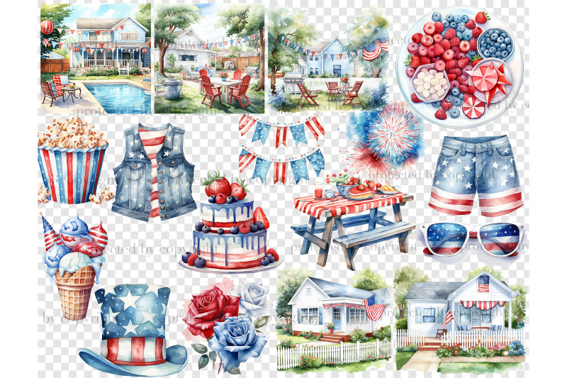 patriotic-clipart-bundle-4th-of-july-png-set