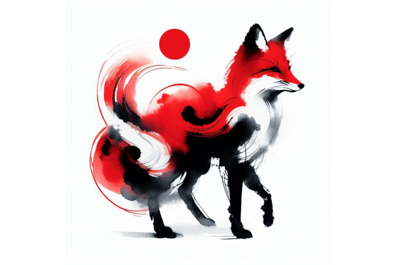 4-watercolor-fox-isolate-on-white-background