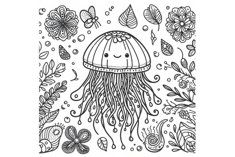 4-jellyfish-line-art-style-hand-drawn