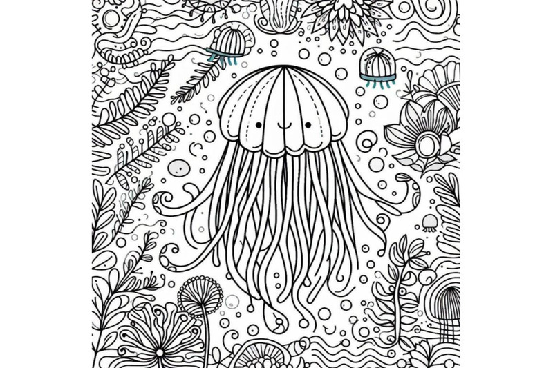 4-jellyfish-line-art-style-hand-drawn