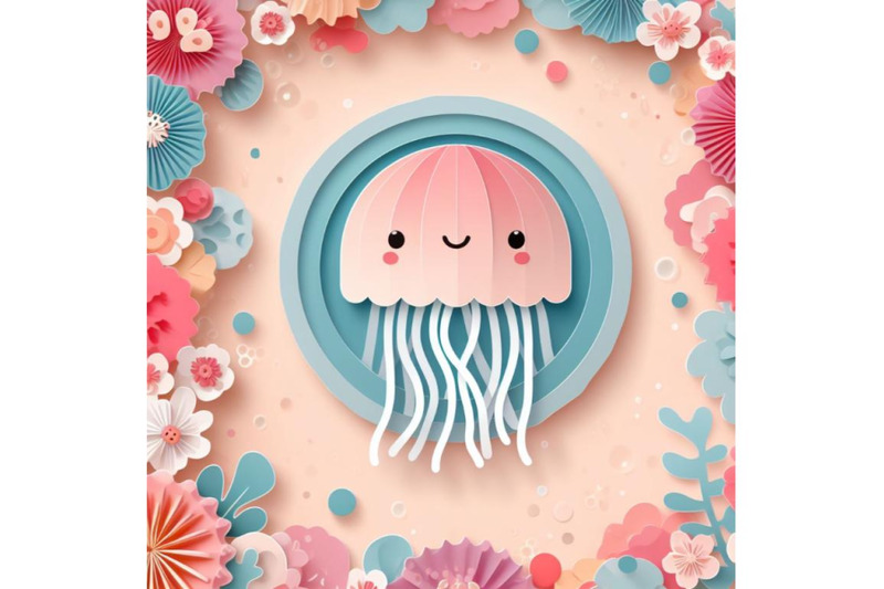 4-jellyfish-paper-art-layer