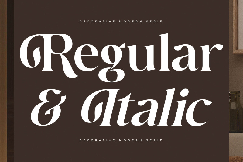 rehgal-decorative-modern-serif