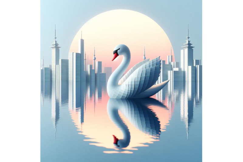 4-swan-reflections-a-swan