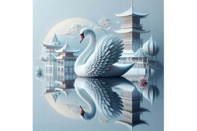 4-swan-reflections-a-swan