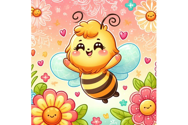 4-honey-bee-flying-with-joy