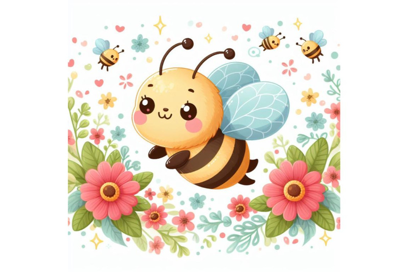 4-honey-bee-flying-with-joy