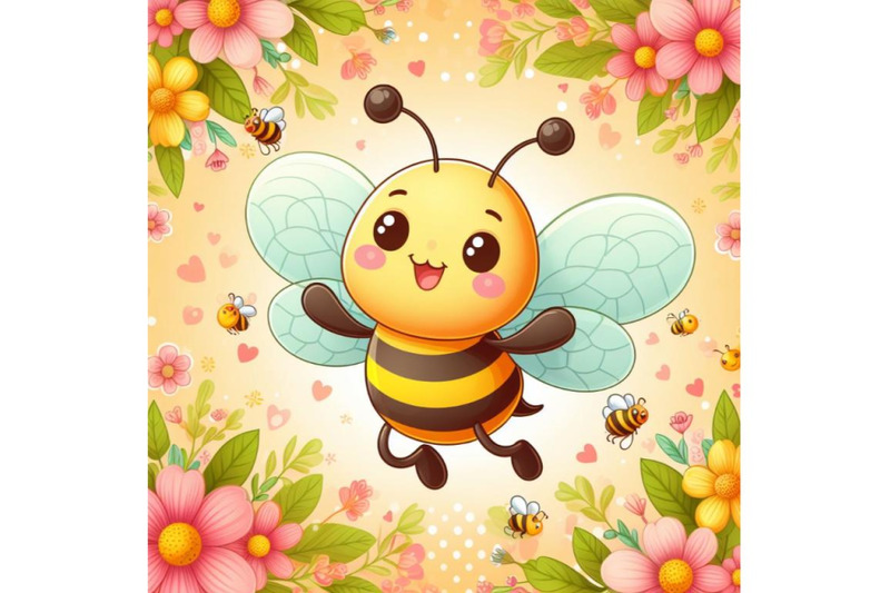 4-honey-bee-flying-with-joy