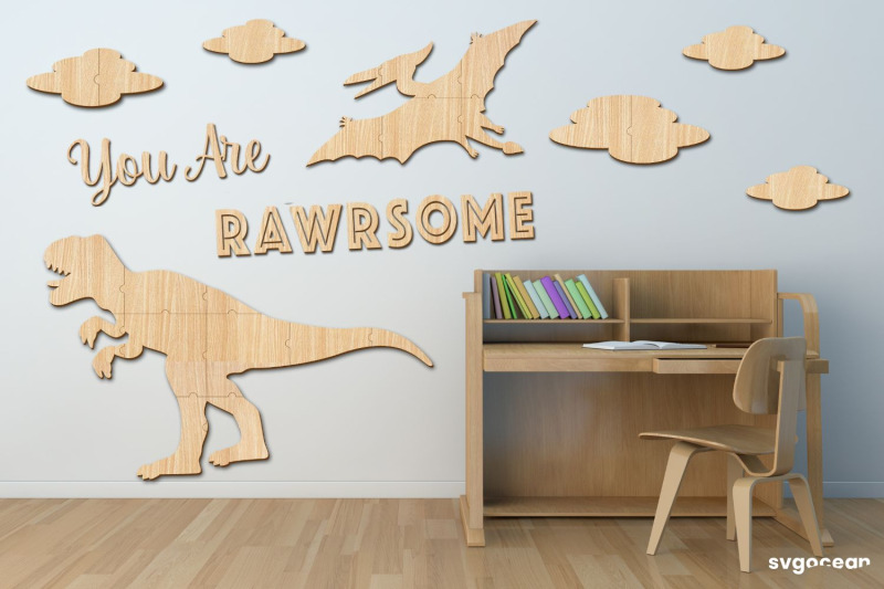 dinosaur-wall-decor-laser-cut