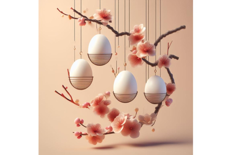 4-easter-eggs-hanging-on-plum-branch