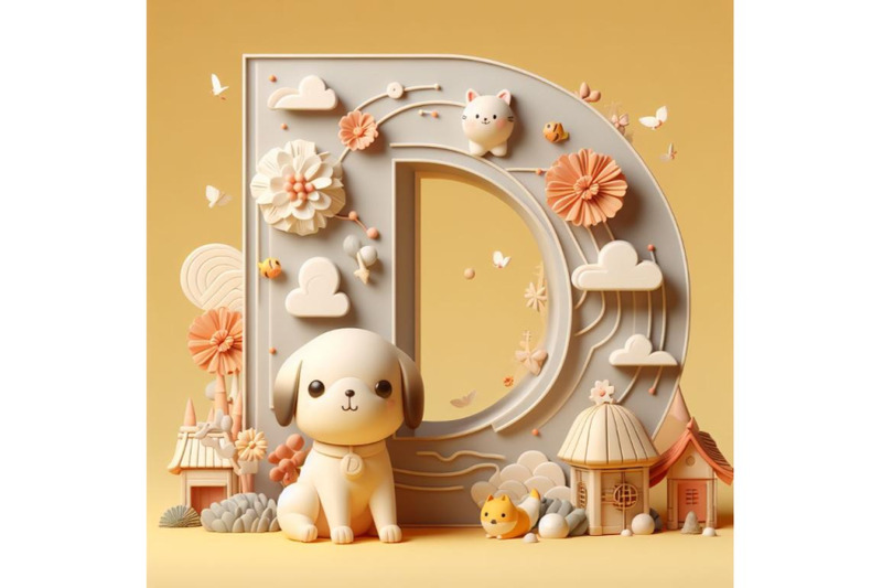 4-3d-artwork-animal-alphabet-d