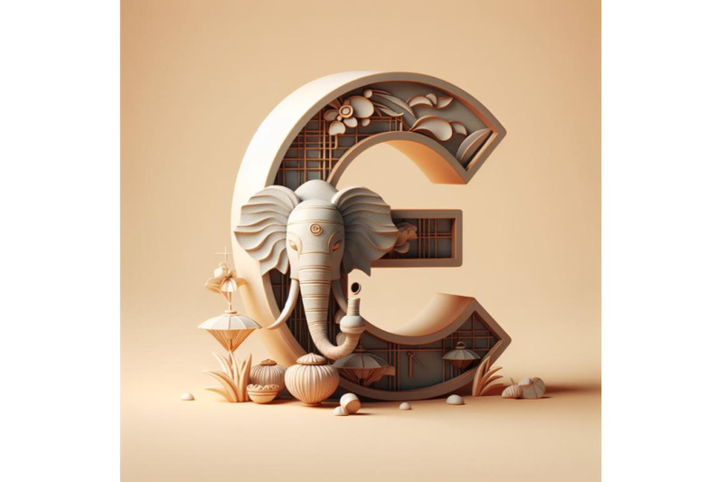 4-animal-alphabet-e-with-elephant