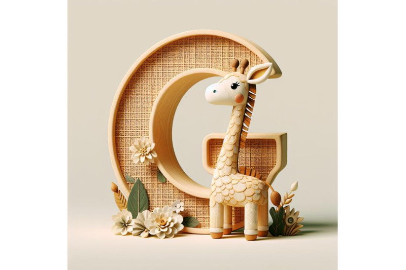 4-animal-alphabet-g-with-giraffe