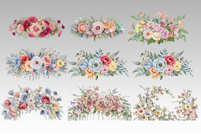 soft-pastel-watercolor-floral-clipart-bundle