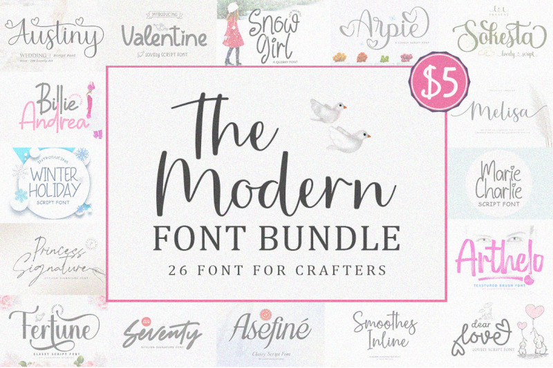 modern-font-bndle