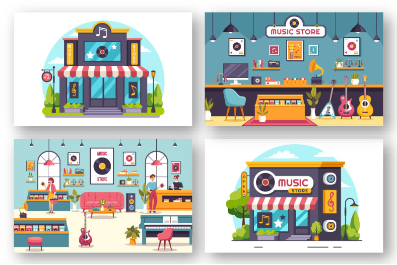 10-music-store-illustration