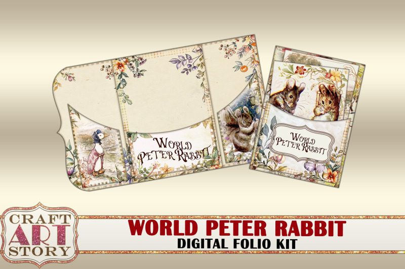 peter-rabbit-friends-beatrix-potter-junk-journal-pages