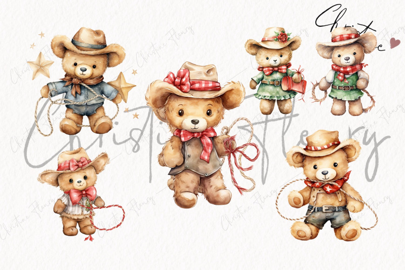 western-bears-clipart