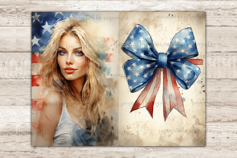 fourth-of-july-junk-journal-pages-patriotic-printable