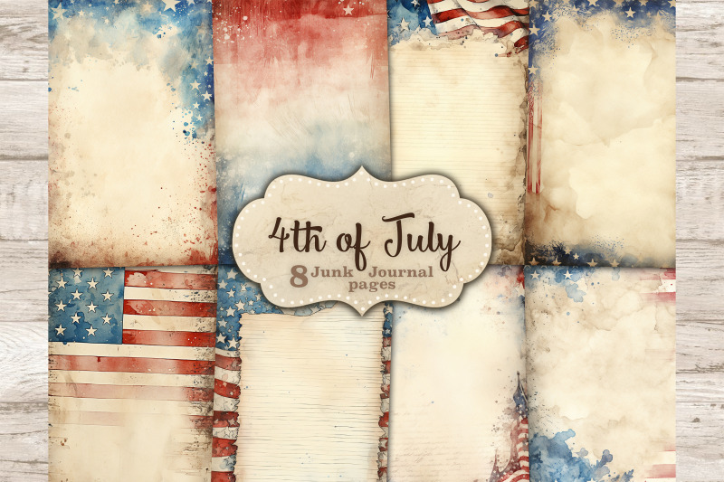 4th-of-july-ephemera-independence-day-scrapbook-paper