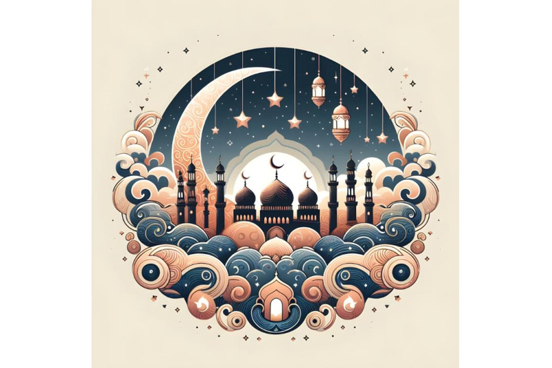 watercolor-islamic-graphic-design