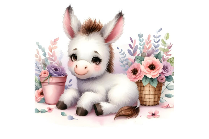 beautiful-a-cute-donkey