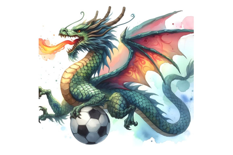 a-dragon-footballer