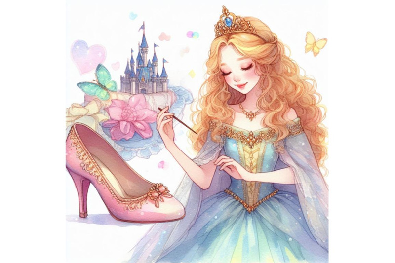 bundle-of-princess-and-her-shoe