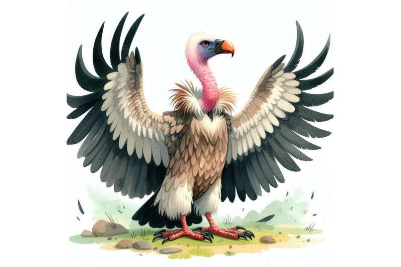 bundle-of-vulture-bird-cartoon