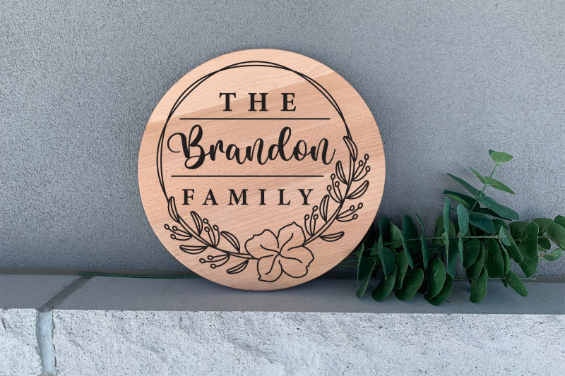 family-name-monogram-svg-family-svg