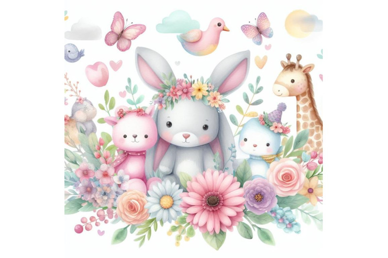 bundle-of-cute-floral-and-animal