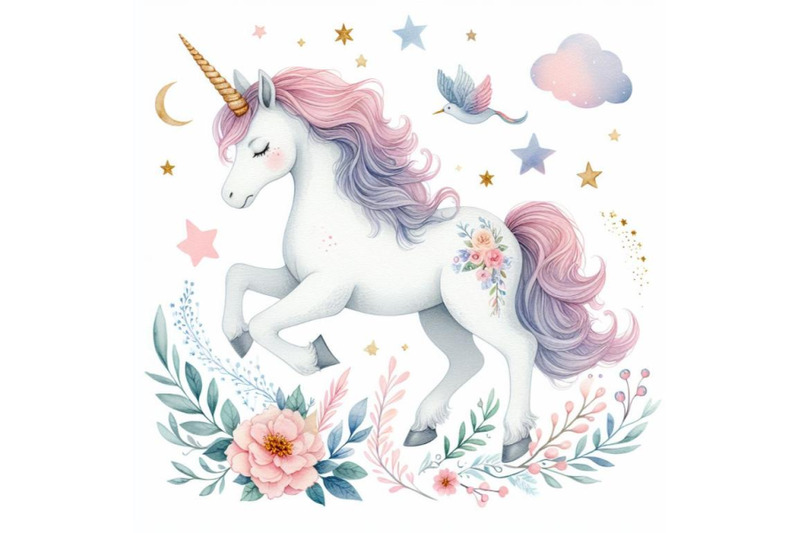 bundle-of-unicorn-line-art-for-children