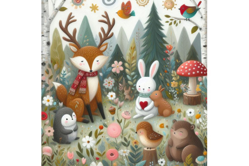 bundle-of-whimsical-woodland-charming-animal