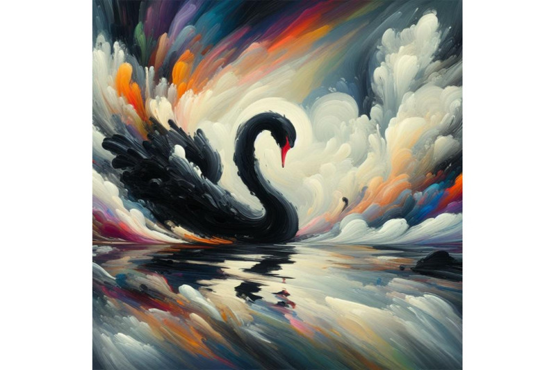 bundle-of-digital-art-abstract-black-swan