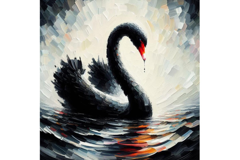 bundle-of-digital-art-abstract-black-swan