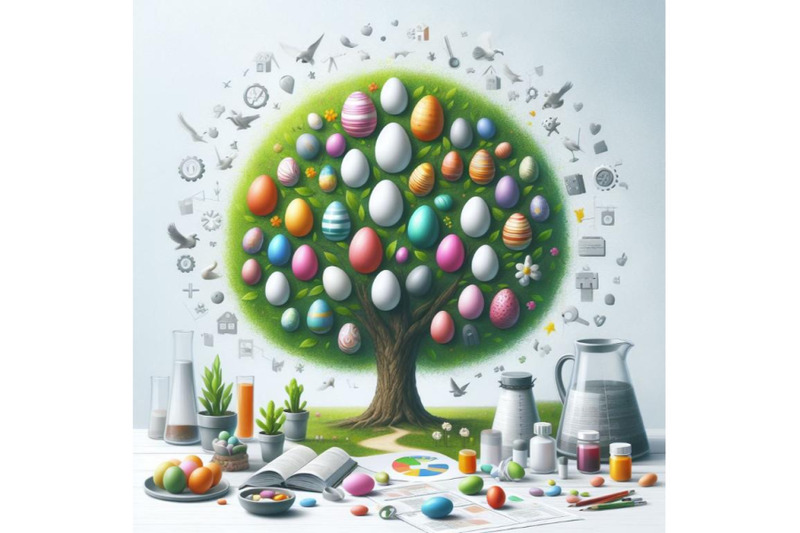 bundle-of-easter-plan-concept-tree